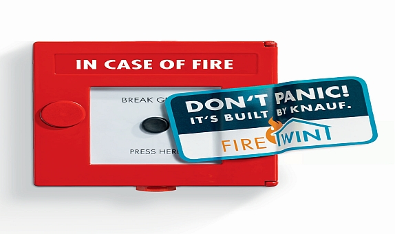 Knauf FireWin ile Yaşam Alanlarımız Yangına Karşı Güvende Knauf FireWin ile Yaşam Alanlarımız Yangına Karşı Güvende