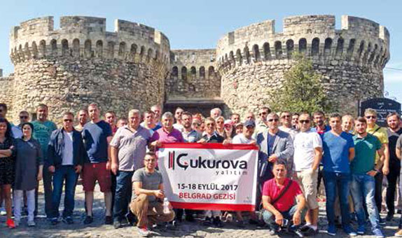 Çukurova Yalıtım Ekibi ve Bayileri Belgrad'da Biraraya Geldi