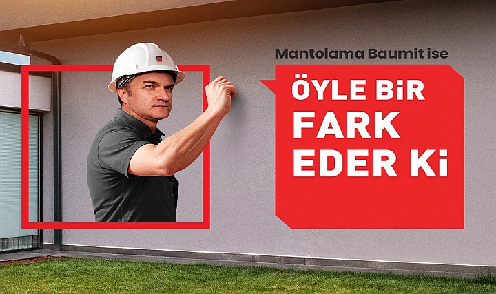 'Baumit ise Öyle Bir Fark Eder Ki' 'Baumit ise Öyle Bir Fark Eder Ki'