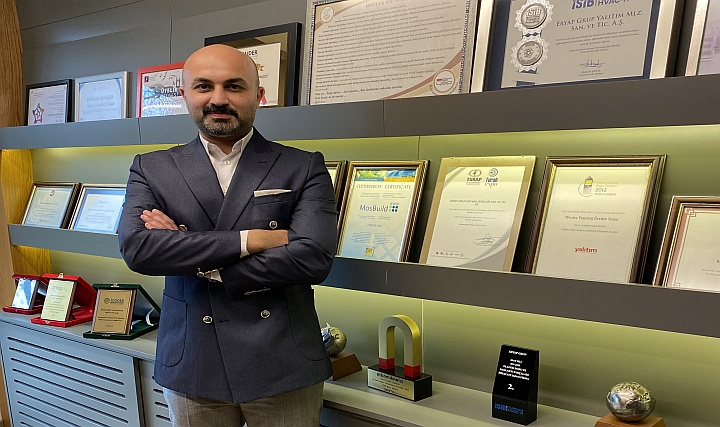 Tolga Ceylan; "Revize TS 825 Standardı ile Yalıtım Sektöründe Yeni Bir Dönem Başladı Diyebiliriz." Tolga Ceylan; "Revize TS 825 Standardı ile Yalıtım Sektöründe Yeni Bir Dönem Başladı Diyebiliriz."