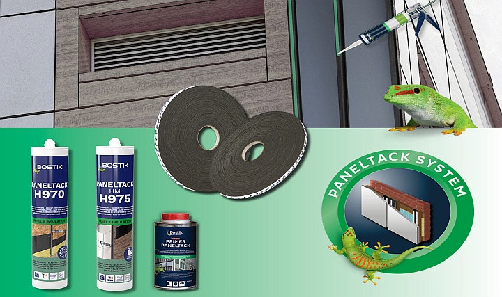 Bostik PanelTack Serisi ile Güvenli ve Estetik Cepheler Bostik PanelTack Serisi ile Güvenli ve Estetik Cepheler