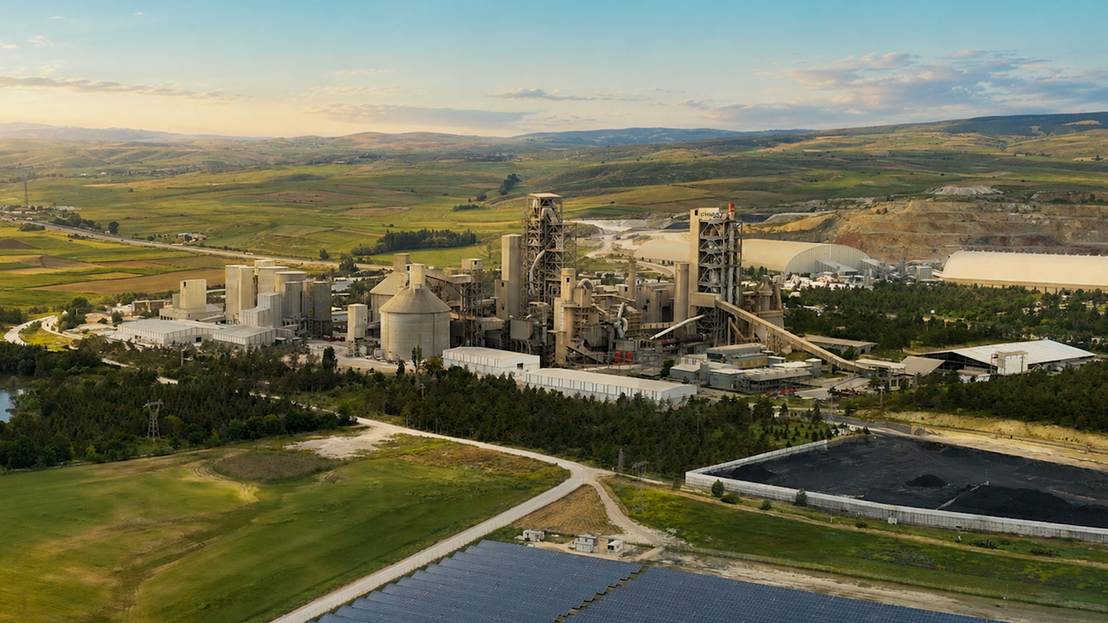 Çimsa Eskişehir fabrikasında atık ısıdan elektrik üretimi tesisi devrede