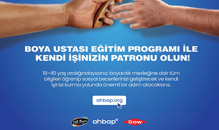 Filli Boya, Dow Türkiye ve Ahbap'tan, Deprem Bölgesinde İstihdama Katkı İçin Seferberlik