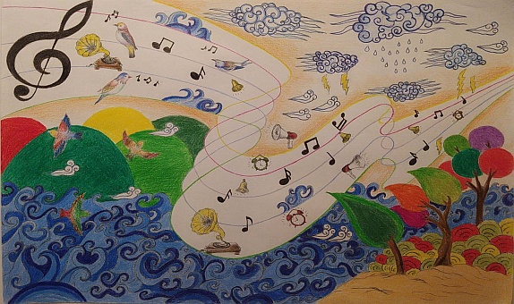 IYS 2020-2021 Benim Dünyamda Sesler Uluslararası Resim Yarışmasının Birincisi Türkiye'den IYS 2020-2021 Benim Dünyamda Sesler Uluslararası Resim Yarışmasının Birincisi Türkiye'den