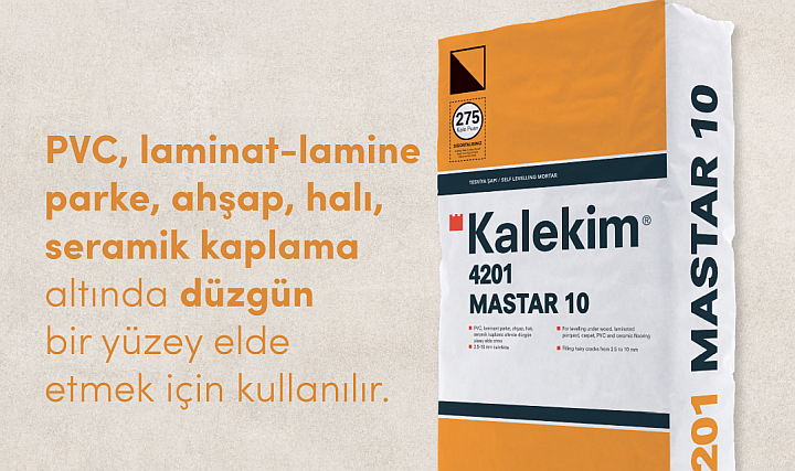 Kalekim Mastar Serisi ile Kusursuz Yüzeyler