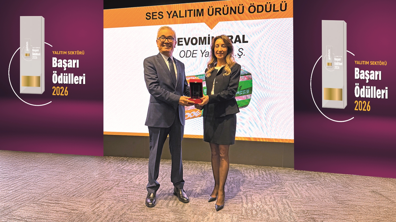 ODE Yalıtım, Yalıtım Sektörü Başarı Ödülleri'nde İki Ödül Kazandı