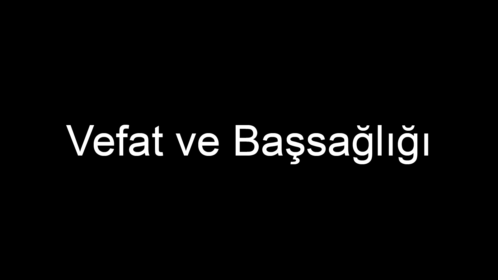 Prof. Dr. Nil Türkeri'nin Acı Kaybı Prof. Dr. Nil Türkeri'nin Acı Kaybı