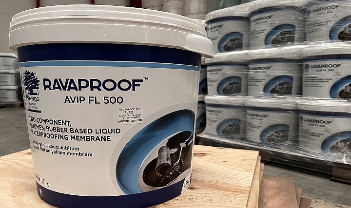 Ravaproof Avip FL 500 2K ile Yüksek Basınca Karşı Tam Koruma Ravaproof Avip FL 500 2K ile Yüksek Basınca Karşı Tam Koruma