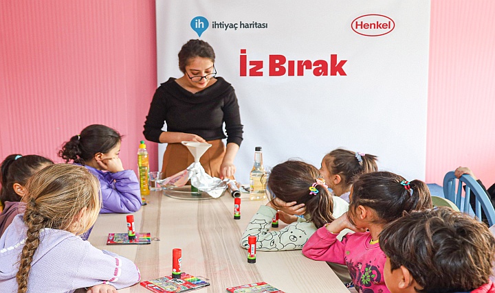 Türk Henkel'in Hatay'da Çocuklar İçin "İz Bırak" Projesi