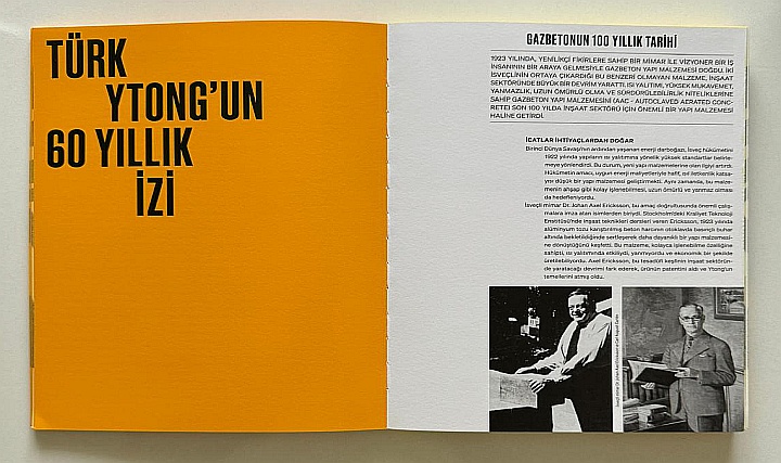 Türk Ytong, 60. Yılını Kutlarken 'Sarının İzi' Kitabını Yayımladı Türk Ytong, 60. Yılını Kutlarken 'Sarının İzi' Kitabını Yayımladı