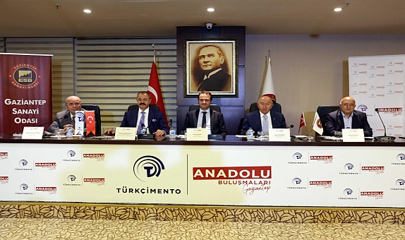 TÜRKÇİMENTO'nun Anadolu Buluşmaları Gaziantep'te Yapıldı TÜRKÇİMENTO'nun Anadolu Buluşmaları Gaziantep'te Yapıldı