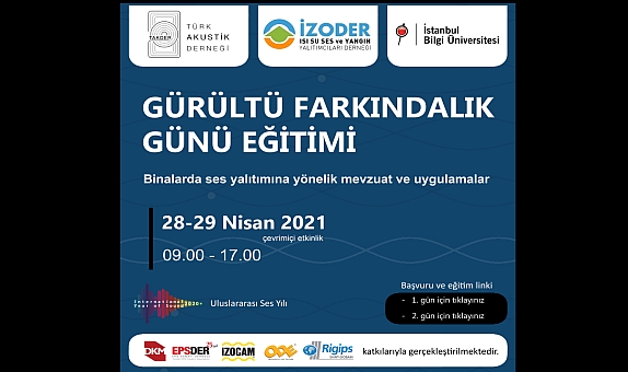 Uluslararası Gürültü Farkındalık Günü'nde Binalarda Ses Yalıtımı Konuşulacak Uluslararası Gürültü Farkındalık Günü'nde Binalarda Ses Yalıtımı Konuşulacak