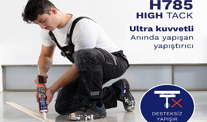 Üstün Performanslı Hibrit Yapıştırıcı Bostik H785 HighTack