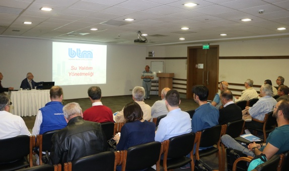BTM, Su Yalıtımı Yönetmeliği Hakkında MMO İzmir Şubesinde Seminer Verdi