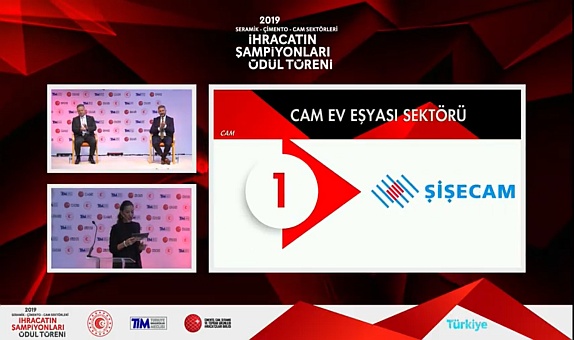 Şişecam Üç Kategoride 'İhracat Şampiyonu' Oldu Şişecam Üç Kategoride 'İhracat Şampiyonu' Oldu