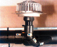 Çatıdan rögara drenaj sistemi UV-System