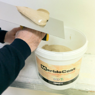 Cephelerde Mermer Görünümü için Terraco Marblecoat Cephelerde Mermer Görünümü için Terraco Marblecoat
