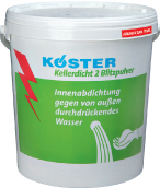 Su Sızıntıları İçin KÖSTER Yıldırım Tozu