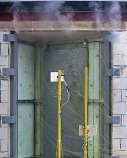 Mekke Saat Kulesi'ne Yangın Dayanım Testi