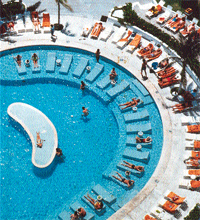 Yüzme havuzlarında Sika Trocal PVC membranları Yüzme havuzlarında Sika Trocal PVC membranları