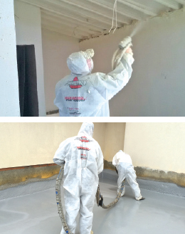 Spreyman Polyurea Su Yalıtımı Spreyman Polyurea Su Yalıtımı